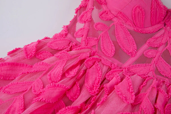 Lacy Vineyard Spaghetti Strap Sweetheart Special Occasion Dress