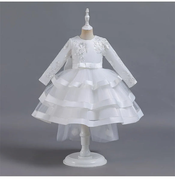 Imelda Layered Special Occasion Dress for Little Girls