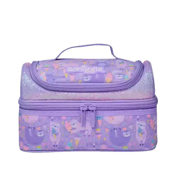 Smiggle® Slothing Around Sparkly Extra Large Capacity Backpack & Accessories