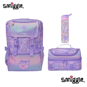 Smiggle® Slothing Around Sparkly Extra Large Capacity Backpack & Accessories