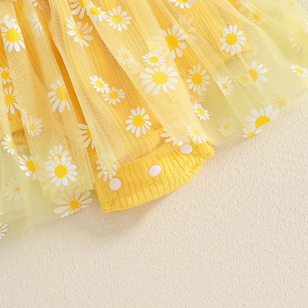 Summer Daisies Romper Dress Outfit