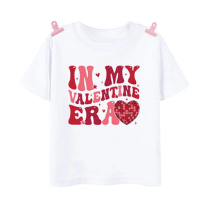 In My Valentine Era T-Shirt for Babies, Toddlers, & Girls