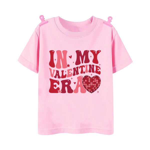 In My Valentine Era T-Shirt for Babies, Toddlers, & Girls