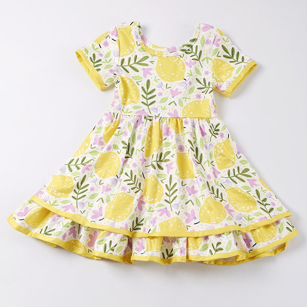 The Lina Lemon Dress