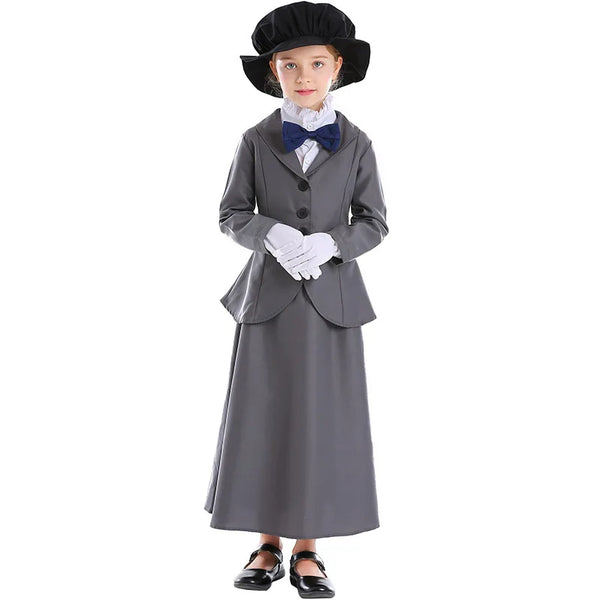 English Nanny Costume for Girls