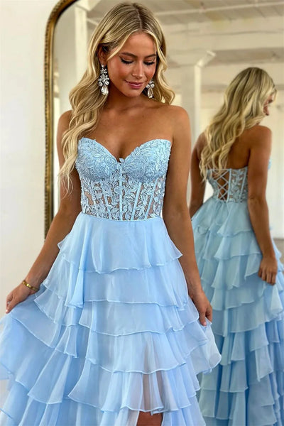 Isabel Strapless Sweetheart Formal Dress-Custom Sizes Available!