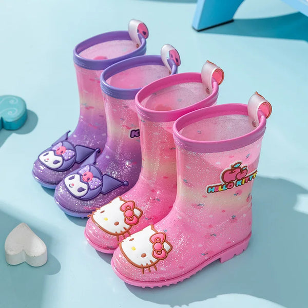 Hello Kitty & Friends Sparkly Rain Boots for Girls