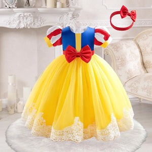 Fancy Snow White™ Ballgown Costume for Baby & Toddler Girls
