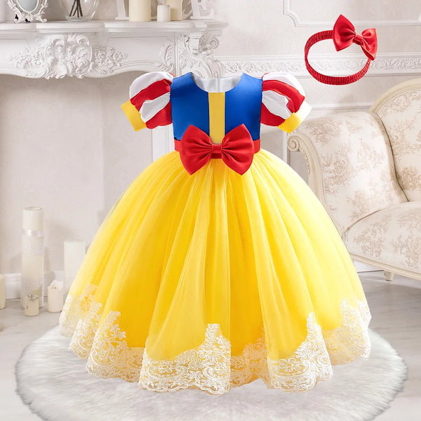 Fancy Snow White™ Ballgown Costume for Baby & Toddler Girls