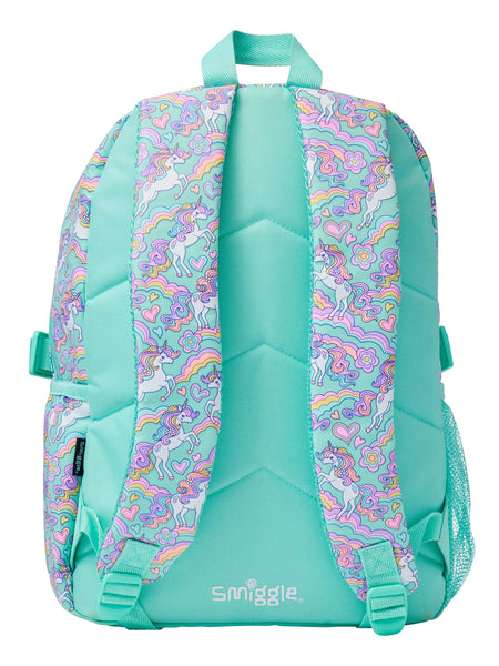 Smiggle® Pastel Unicorn Sparkly Large Capacity Backpack & Accessories