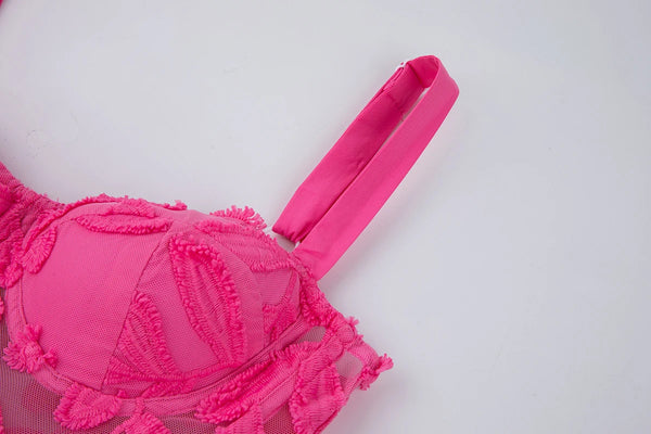 Lacy Vineyard Spaghetti Strap Sweetheart Special Occasion Dress