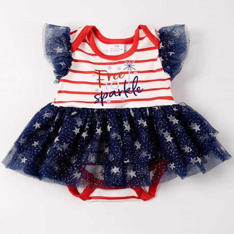 Free To Sparkle Romper Dress