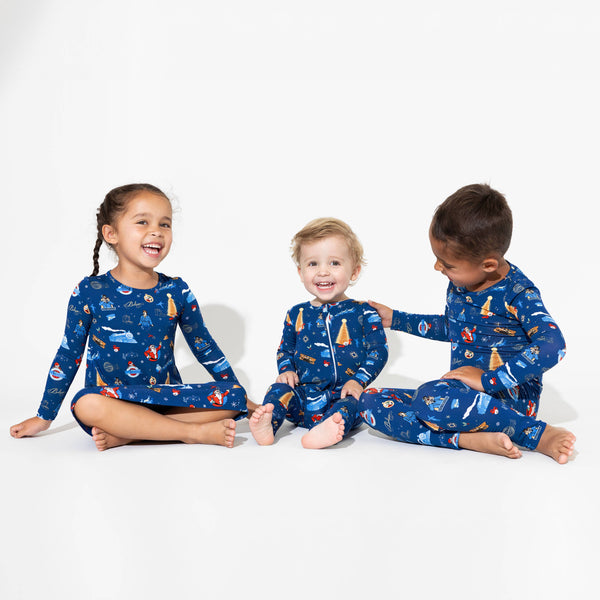 The Polar Express Luxuriously Soft Bamboo PJ Set for Men, Women, Kids & Babies