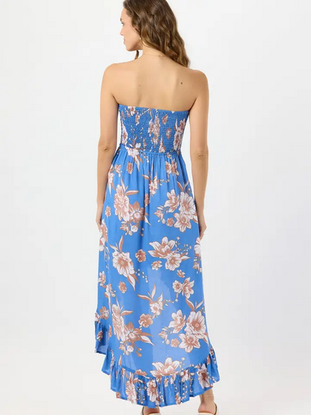 Women's Aila Maxi Dress in Blooming Orchid Blue