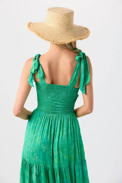 Waverly Maxi Dress in Rainforest Smoke