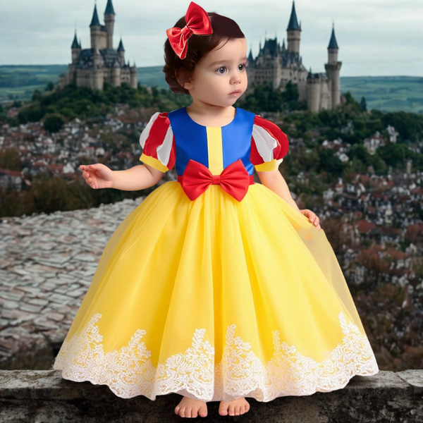 Fancy Snow White™ Ballgown Costume for Baby & Toddler Girls