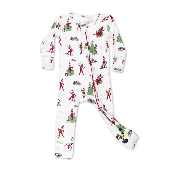 The Elf on the Shelf Luxuriously Soft Bamboo PJ Set for Men, Women, Kids, & Babies