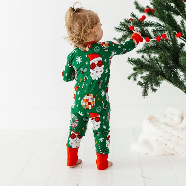 Groovy & Bright Holiday Luxuriously Soft Bamboo PJ Set for Men, Women, Kids & Babies