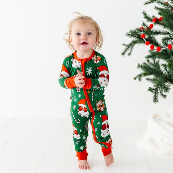 Groovy & Bright Holiday Luxuriously Soft Bamboo PJ Set for Men, Women, Kids & Babies