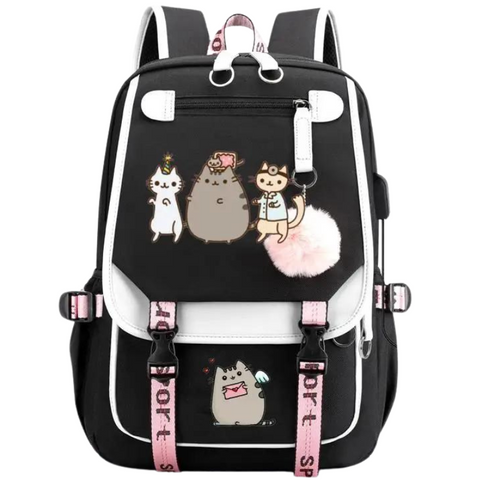 Pusheen™ Cat & Friends Extra Large Capacity Backpack