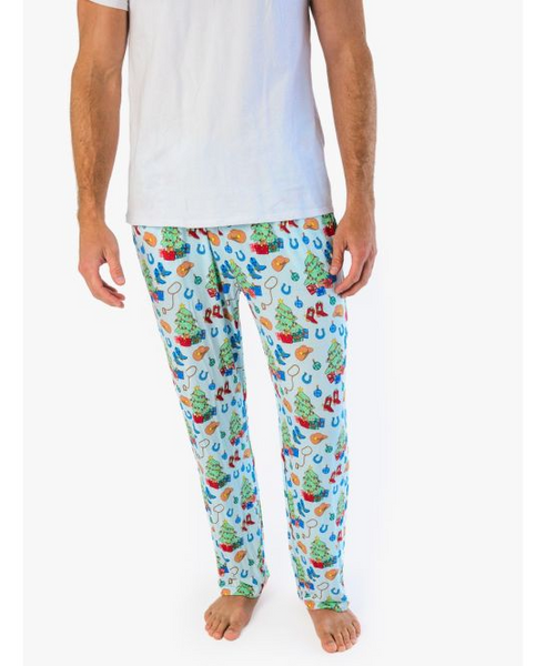 SoftSnooze™ Bamboo Viscose Yuletide Yee-haw Pajamas for Men, Women, Kids & Babies