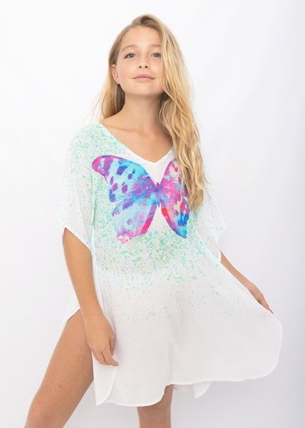 Butterfly Mint Splash Cover-Up