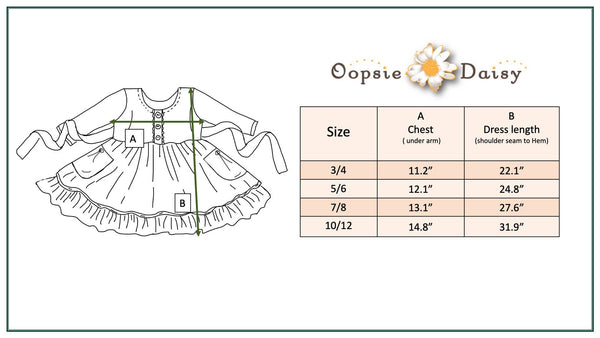 Girls' Christmas Holiday Nutcracker Pocket Tie Ruffle Dress