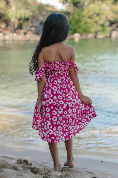 Girls' Hollie Dress in Bali Isle Berry