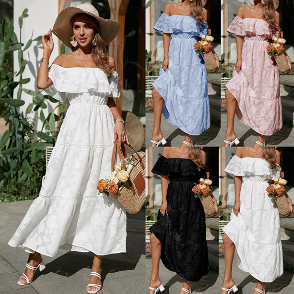 The Daphne Off-The-Shoulder Maxi Dress