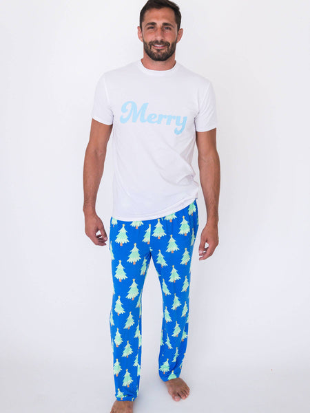 SoftSnooze™ Bamboo Viscose Twinkling Trees Pajama for Men, Women, Kids & Babies
