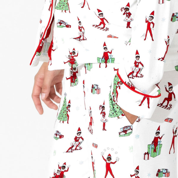 The Elf on the Shelf Luxuriously Soft Bamboo PJ Set for Men, Women, Kids, & Babies