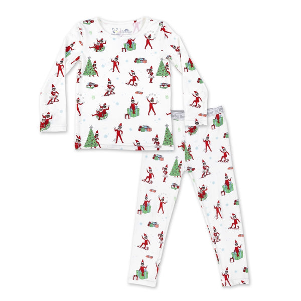 The Elf on the Shelf Luxuriously Soft Bamboo PJ Set for Men, Women, Kids, & Babies