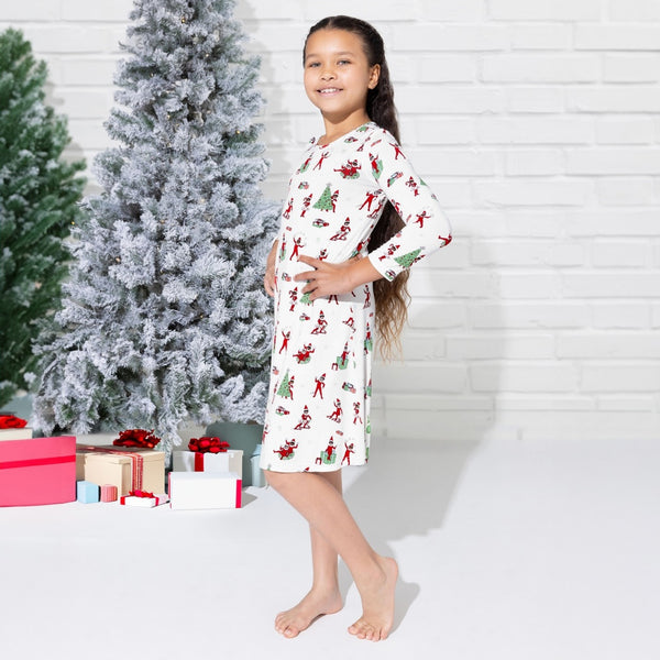 The Elf on the Shelf Luxuriously Soft Bamboo PJ Set for Men, Women, Kids, & Babies