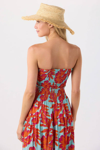 Moana Maxi Dress in Seychelles Sky