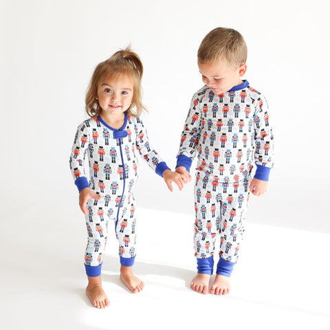 Festive Nutcracker Kids Pajama Set