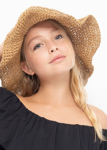 Adjustable Foldable Moldable Sun Hat for Girls