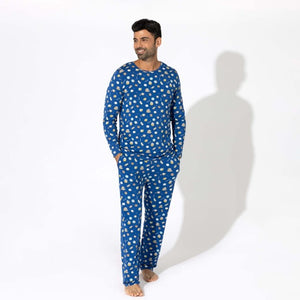 Hanukkah Cookies Luxuriously Soft Bamboo PJ Set for Men, Women, Kids & Babies