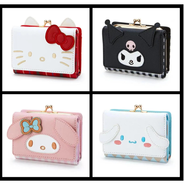 Cutie Face Hello Kitty™, Cinnamoroll™, Kuromi™ or MyMelody™ Wallet