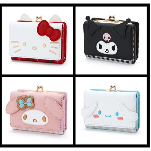 Cutie Face Hello Kitty™, Cinnamoroll™, Kuromi™ or MyMelody™ Wallet
