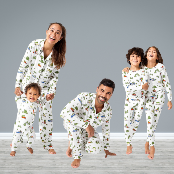 Christmas Tree Farm Soft Bamboo PJ Set for Men, Women, Kids & Babies