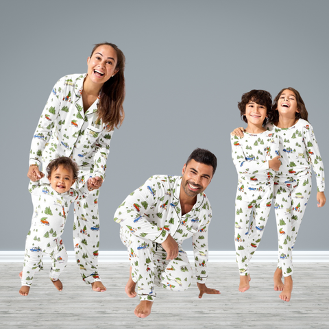 Christmas Tree Farm Soft Bamboo PJ Set for Men, Women, Kids & Babies