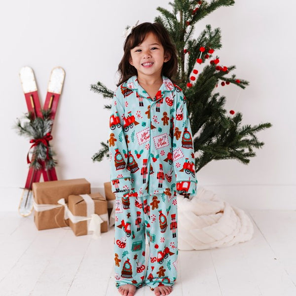 Christmas Express Holiday Luxuriously Soft Bamboo PJ Set for Men, Women, Kids & Babies