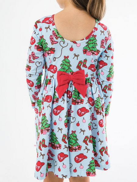 SoftSnooze™ Bamboo Viscose Yuletide Yee-haw Pajamas for Men, Women, Kids & Babies