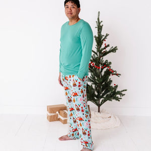 Christmas Express Holiday Luxuriously Soft Bamboo PJ Set for Men, Women, Kids & Babies