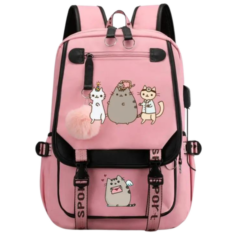 Pusheen™ Cat & Friends Extra Large Capacity Backpack