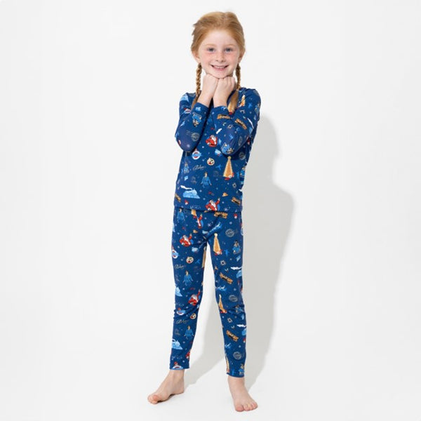 The Polar Express Luxuriously Soft Bamboo PJ Set for Men, Women, Kids & Babies