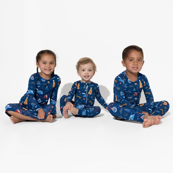 The Polar Express Luxuriously Soft Bamboo PJ Set for Men, Women, Kids & Babies