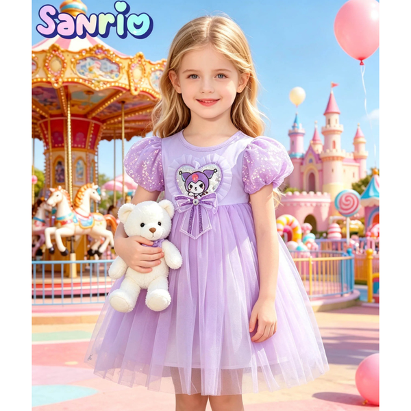 Cotton Candy Princess Kuromi™ Twirl Dress