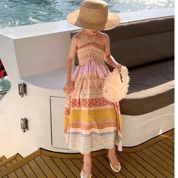 Sunny Days Maxi Dress for Toddler & Little Girls