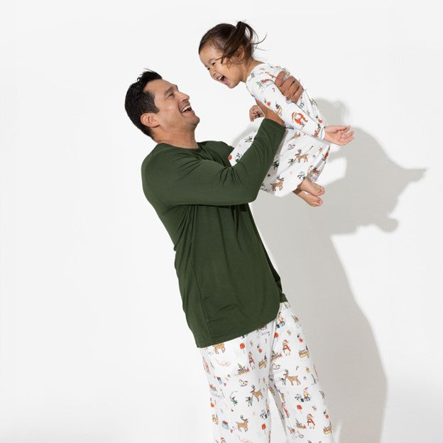 Santa's Workshop Luxuriously Soft Bamboo PJ Set for Men, Women & Kids